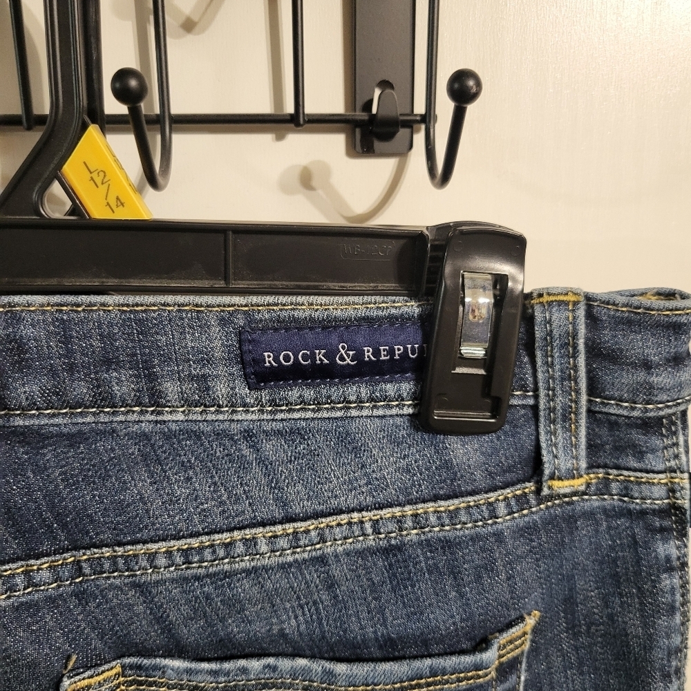 ROCK & REPUBLIC JEANS SIZE 10 - Picture 7 of 12